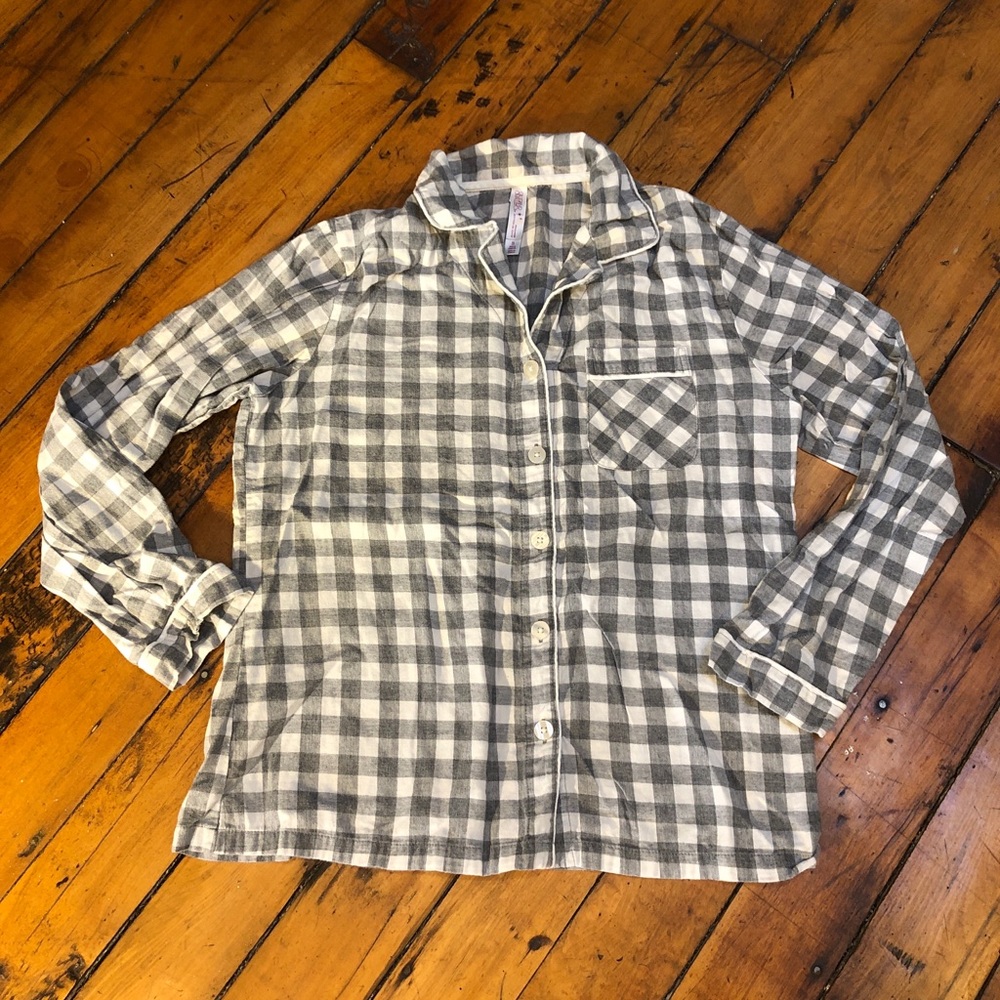 Gillian & OMalley flannel sleep shirt